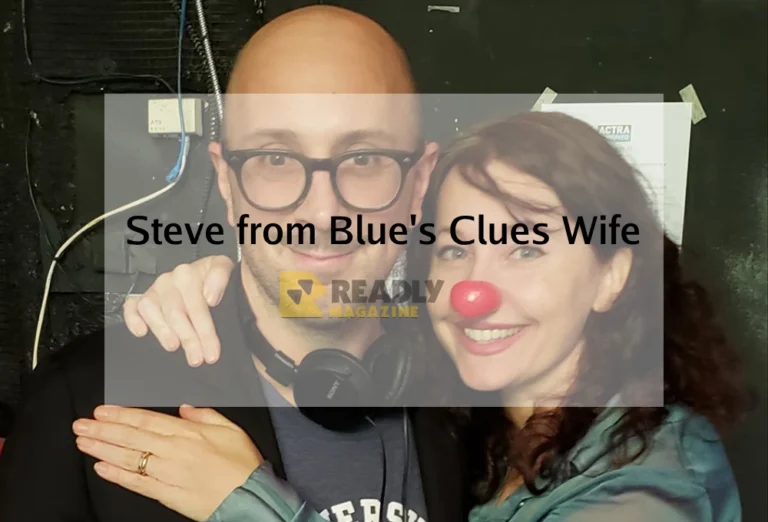 Steve Burns, former host of Blue's Clues, smiling at the camera. steve from blue's clues wife